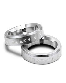 Zaciski kierownicy PEATY'S Monarch lock ring silver (pgm-lck-rng-sil-10)