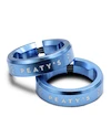 Zaciski kierownicy PEATY'S  Monarch lock ring turquoise (pgm-lck-rng-trq-10)