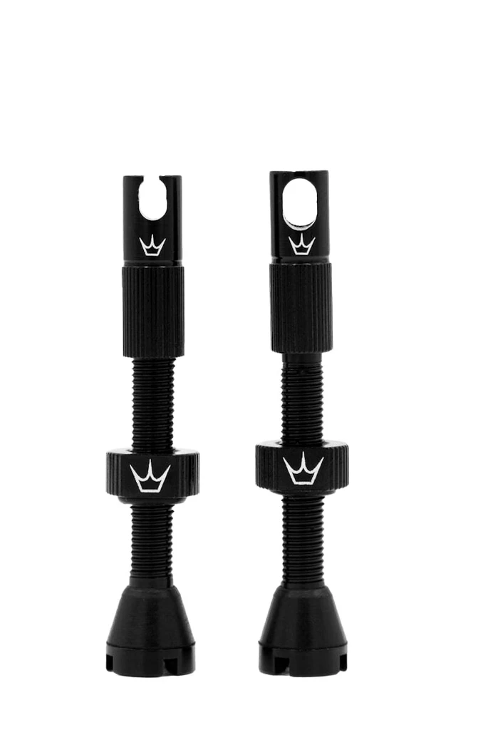 Zawór do systemu bezdętkowego PEATY'S  X chris king (mk2) black tubeless valves 42mm (ptv2-42-blk-12)