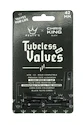 Zawór do systemu bezdętkowego PEATY'S  X chris king (mk2) black tubeless valves 42mm (ptv2-42-blk-12)