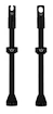 Zawór do systemu bezdętkowego PEATY'S  X chris king (mk2) black tubeless valves - 80mm (ptv2-80-blk-12)