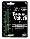 Zawór do systemu bezdętkowego PEATY'S  X chris king (mk2) emerald tubeless valves - 80mm (ptv2-80-emr-12)