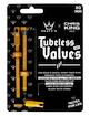 Zawór do systemu bezdętkowego PEATY'S  X chris king (mk2) gold tubeless valves - 80mm (ptv2-80-gld-12)