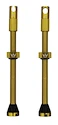 Zawór do systemu bezdętkowego PEATY'S  X chris king (mk2) gold tubeless valves - 80mm (ptv2-80-gld-12)