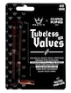 Zawór do systemu bezdętkowego PEATY'S  X chris king (mk2) red tubeless valves - 80mm (ptv2-80-red-12)