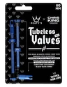 Zawór do systemu bezdętkowego PEATY'S  X chris king (mk2) turquoise tubeless valves - 80mm (ptv2-80-trq-12)