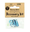 Zawór do systemu bezdętkowego PEATY'S  X chris king (mk2) turquoise tubeless valves accessory kit (ptv2-accs-trq-12)