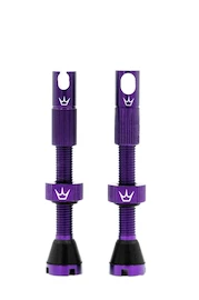 Zawór do systemu bezdętkowego PEATY'S X chris king (mk2) violet tubeless valves 42mm (ptv2-42-vlt-12)