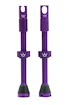Zawór do systemu bezdętkowego PEATY'S  X chris king (mk2) violet tubeless valves 60mm (ptv2-60-vlt-12)