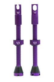 Zawór do systemu bezdętkowego PEATY'S X chris king (mk2) violet tubeless valves 60mm (ptv2-60-vlt-12)