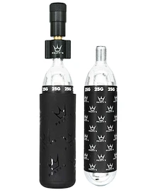 Zestaw głowicy CO2 z nabojami PEATY'S Mtb (25g) - black (ppr-hti-mtb-blk-12)