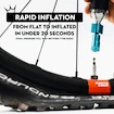 Zestaw głowicy CO2 z nabojami PEATY'S  Mtb (25g) - gold (ppr-hti-mtb-gld-12)