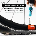 Zestaw głowicy CO2 z nabojami PEATY'S  Mtb (25g) - gold (ppr-hti-mtb-gld-12)