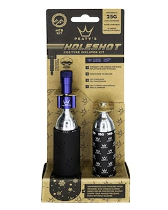 Zestaw głowicy CO2 z nabojami PEATY'S  Mtb (25g) - navy (ppr-hti-mtb-nvy-12)