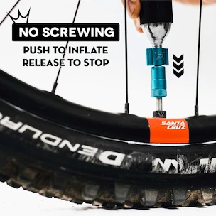 Zestaw głowicy CO2 z nabojami PEATY'S  Road & gravel (16g) - slate (ppr-hti-rag-slt-12)
