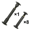 Zestaw śrub K2