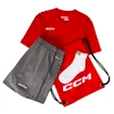 Zestaw treningowy CCM  Dryland Kit Red Senior